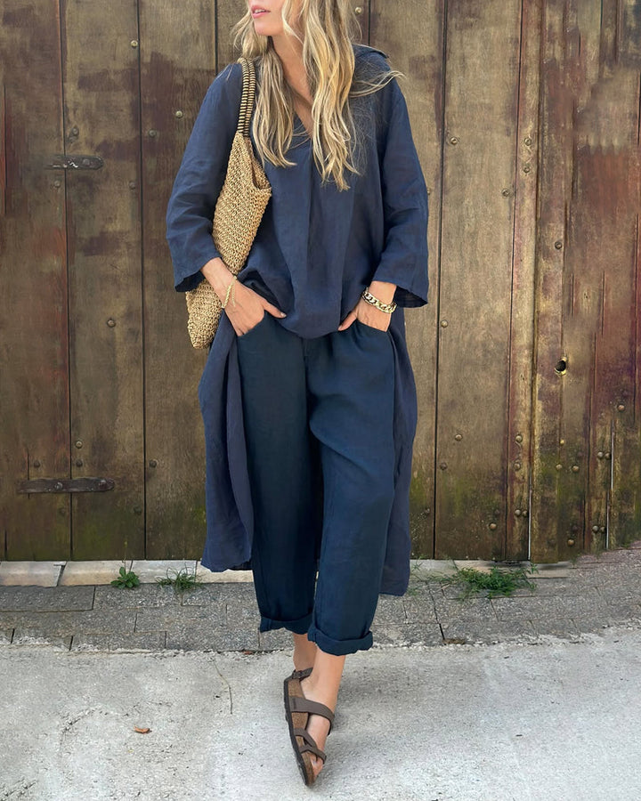 VAELORA | DRAPED ELEGANCE SET