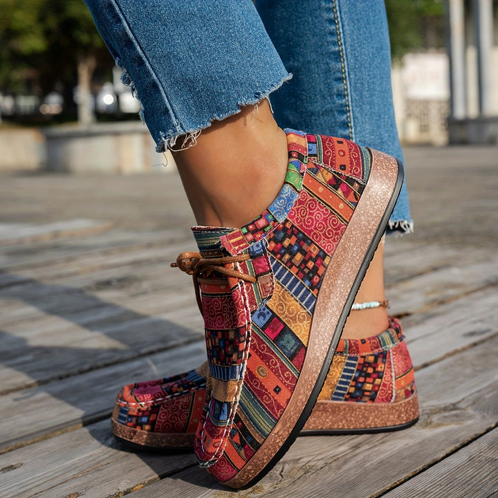 Patience | Colorful Retro Shoes
