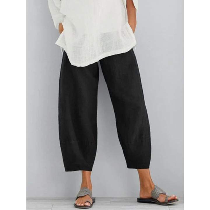 Elena | Elegant and Comfortable Linen Pants