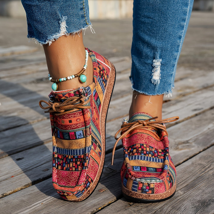 Patience | Colorful Retro Shoes