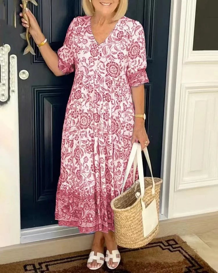 Linda | Elegant Bohemian Dress