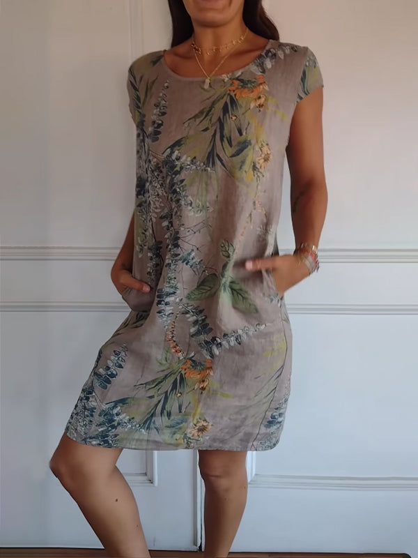 Annelyn - Robe Décontractée Élégante