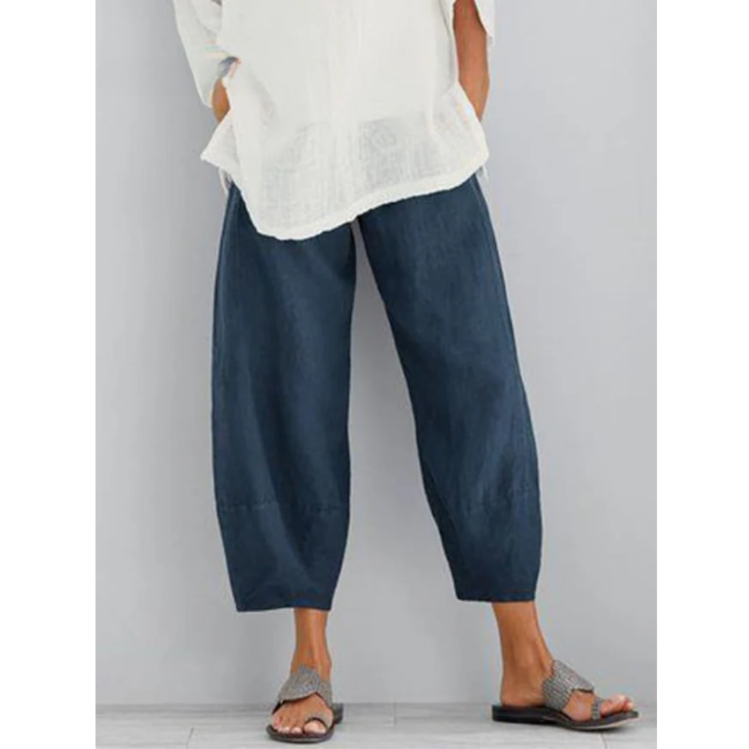Elena | Elegant and Comfortable Linen Pants