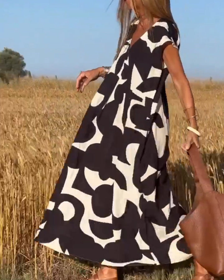 Stéphanie - Robe Chic Et Fluide