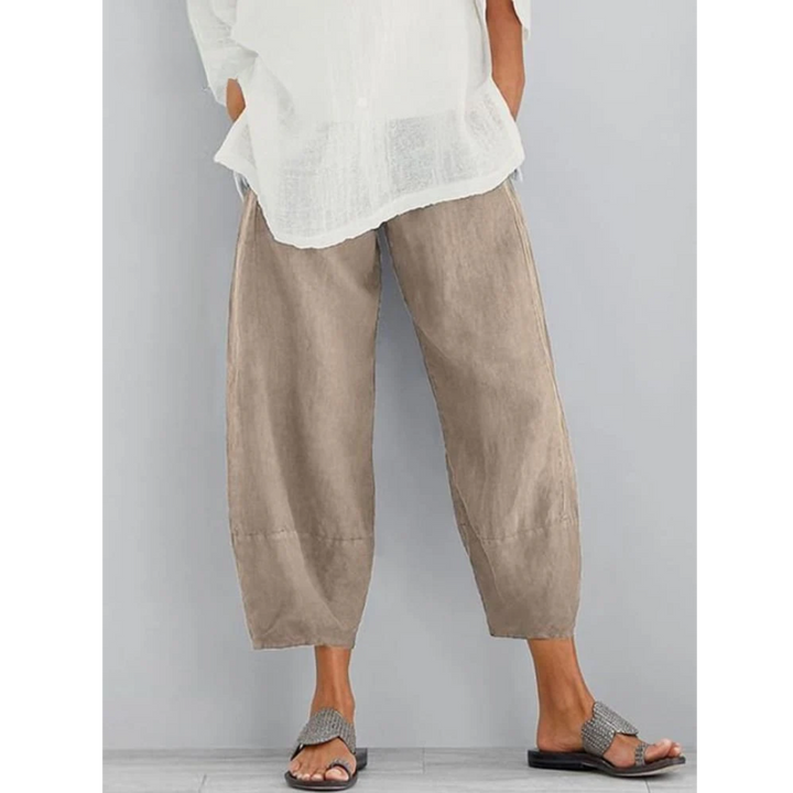 Elena | Elegant and Comfortable Linen Pants