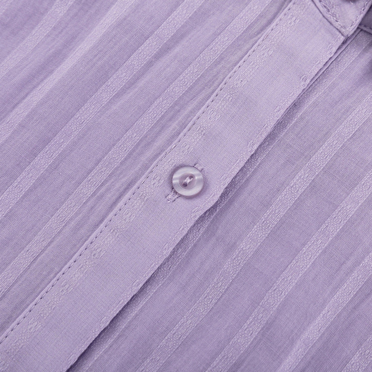 VIOLA | BREEZY BUTTON-UP AND SHORTS SET
