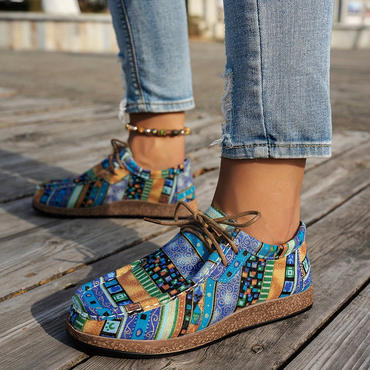 Patience | Colorful Retro Shoes