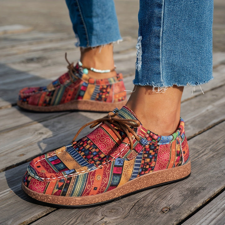Patience | Colorful Retro Shoes