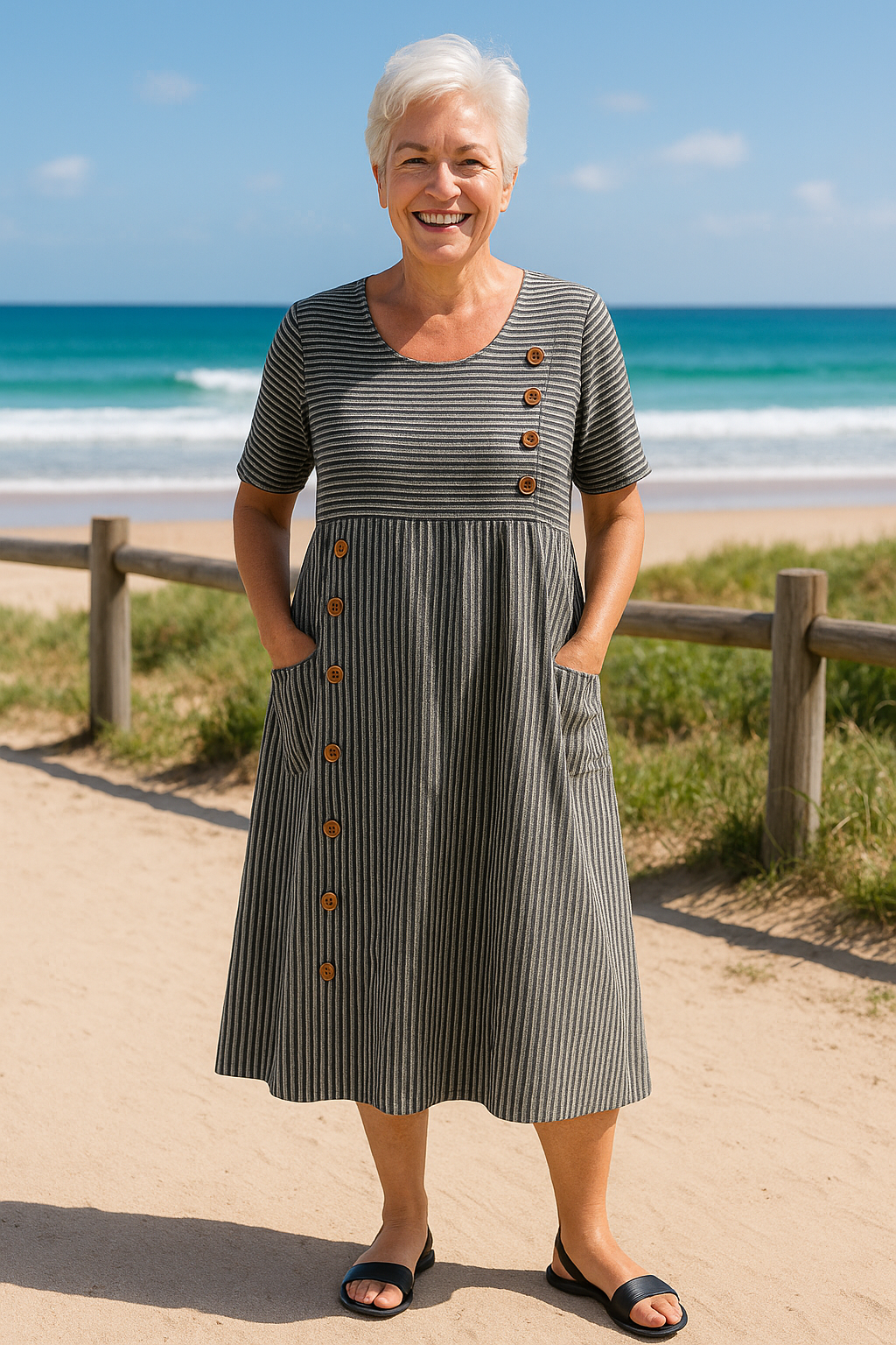 Brienne - Robe Midi Aérée