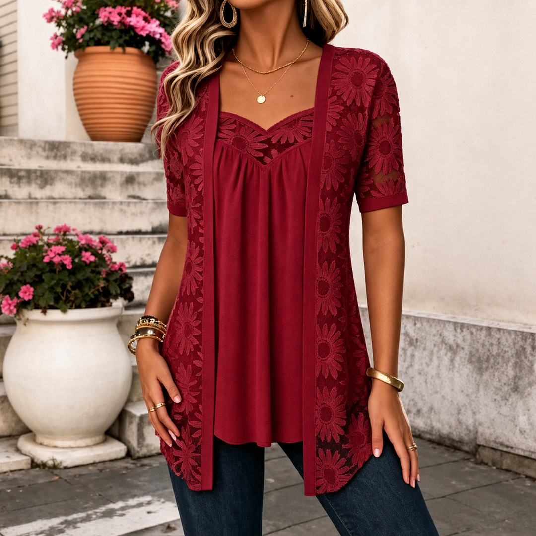 Mary | Lace Blouse for Women