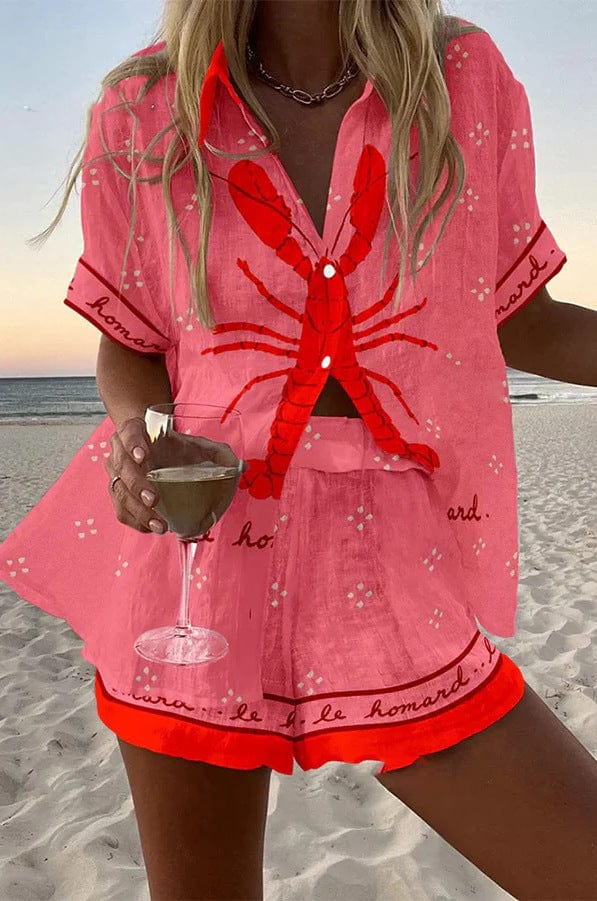 Elara | Printed Summer Two-Piece Set
