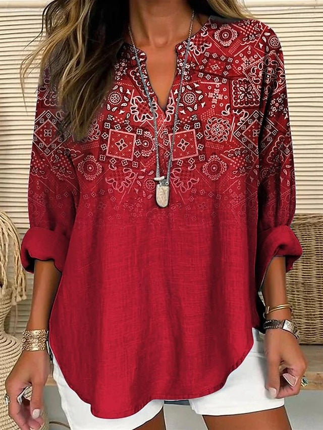 Nina - Blouse Décontractée Élégante