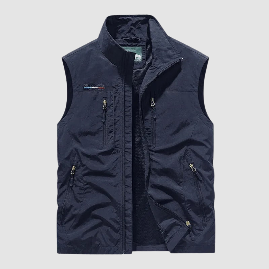 Howard | Men's Multi-Pocket Breathable Outdoor Utility Vest