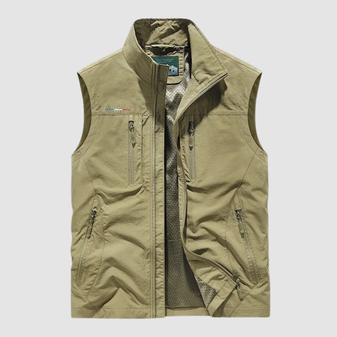 Howard | Men's Multi-Pocket Breathable Outdoor Utility Vest