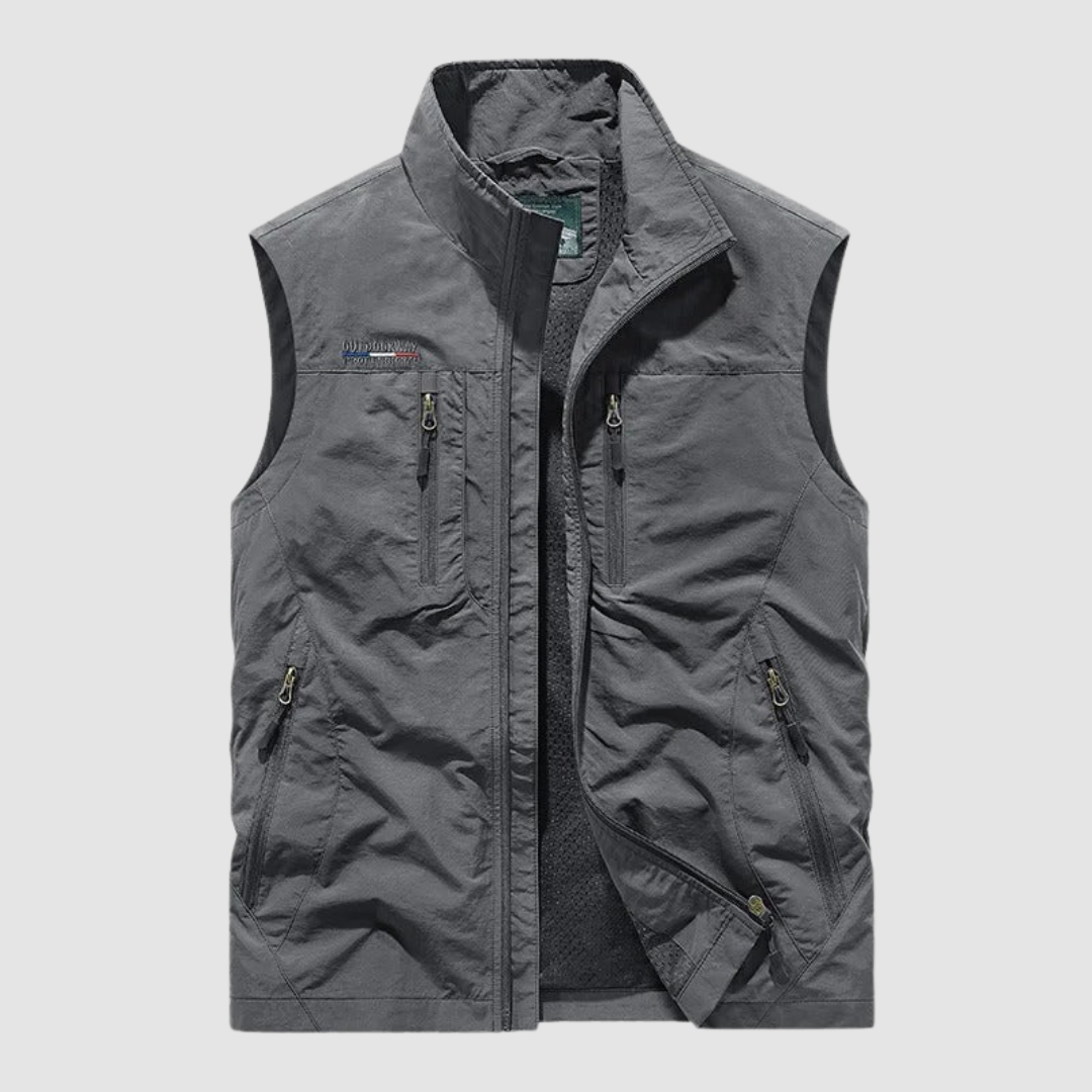 Howard | Men's Multi-Pocket Breathable Outdoor Utility Vest