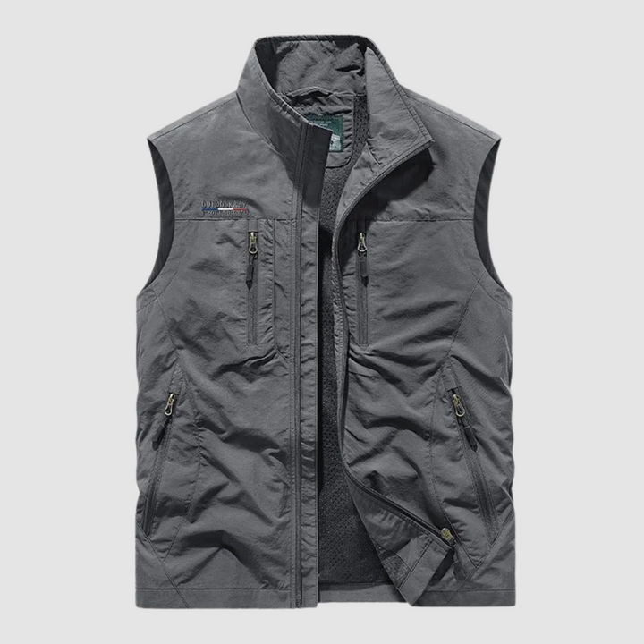 Howard | Men's Multi-Pocket Breathable Outdoor Utility Vest