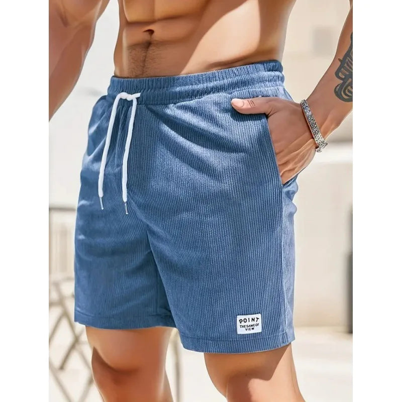 John | Casual Summer Drawstring Shorts