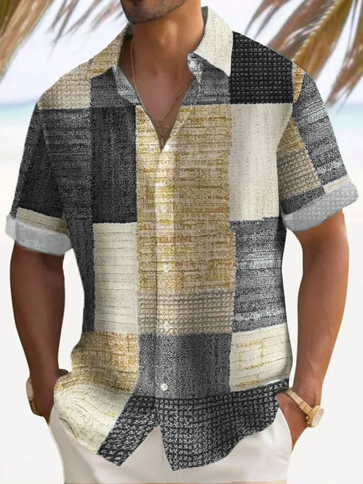 Luca | Patchwork Summer Casual Shirt