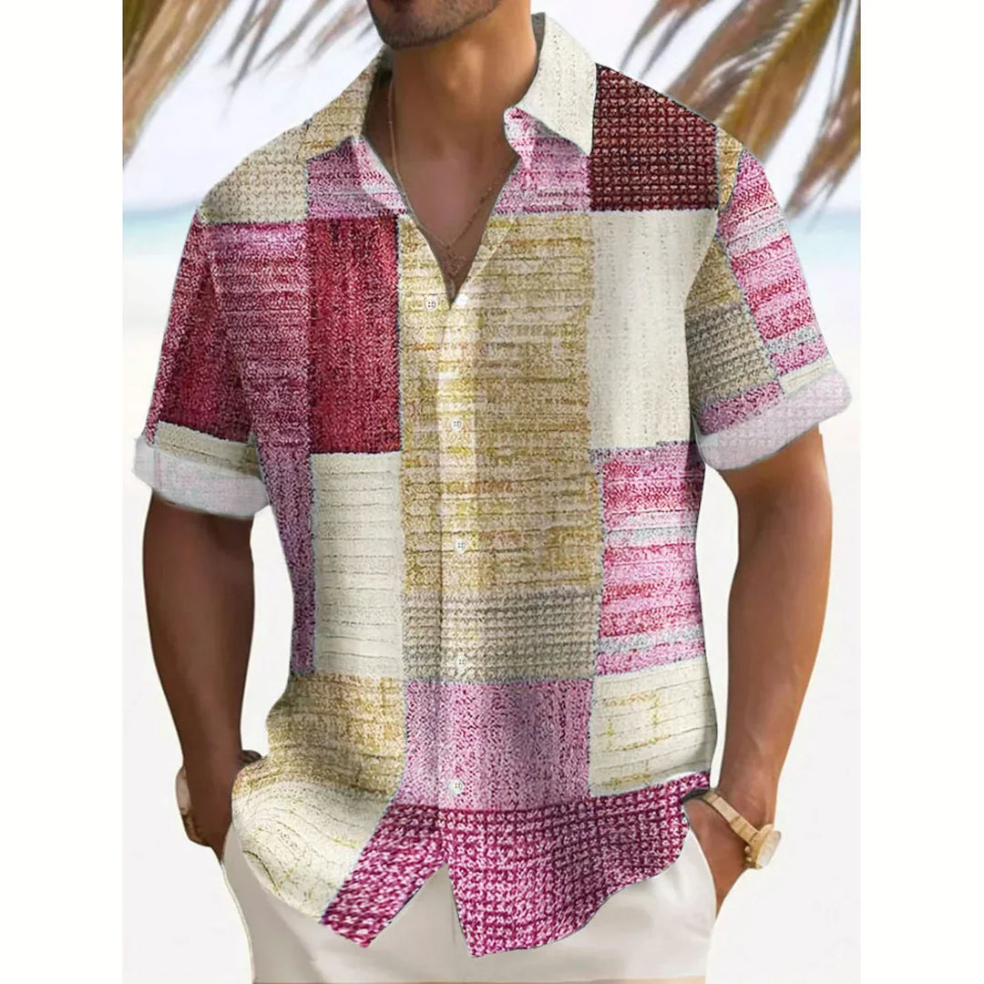 Luca | Patchwork Summer Casual Shirt
