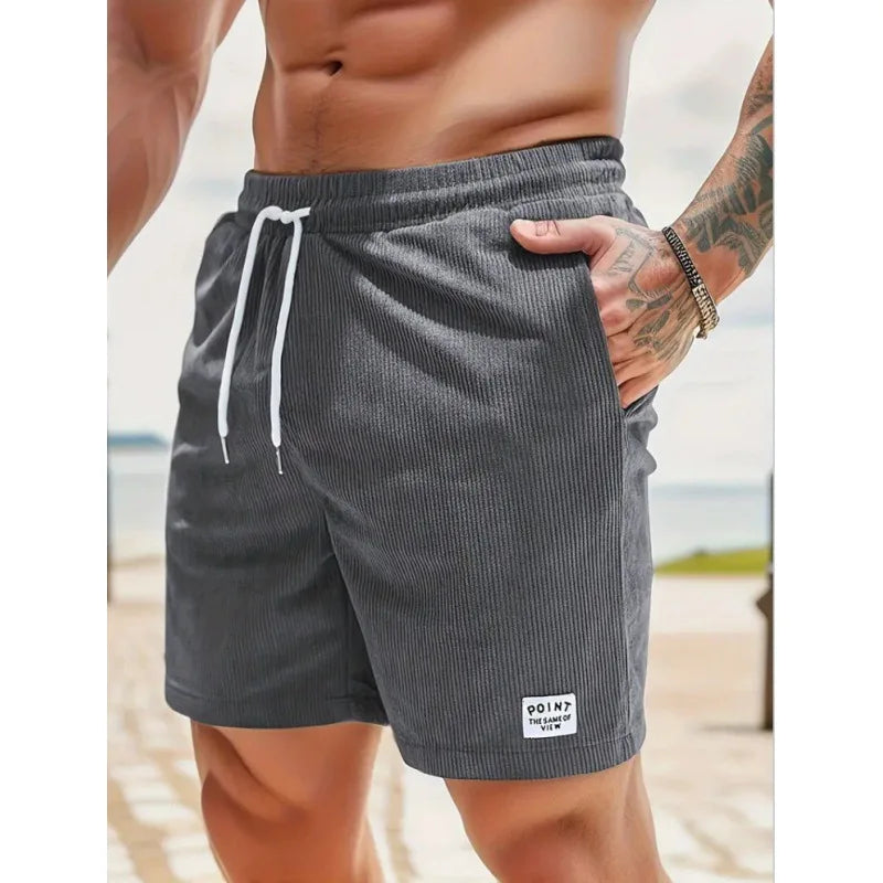 John | Casual Summer Drawstring Shorts