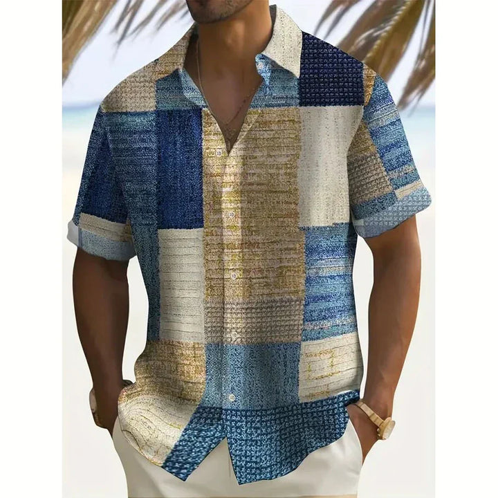 Luca | Patchwork Summer Casual Shirt