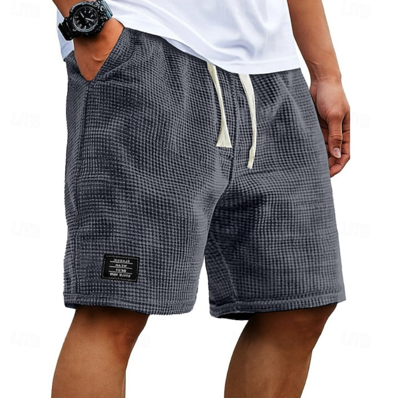 Ronin | Casual Waffle Summer Shorts