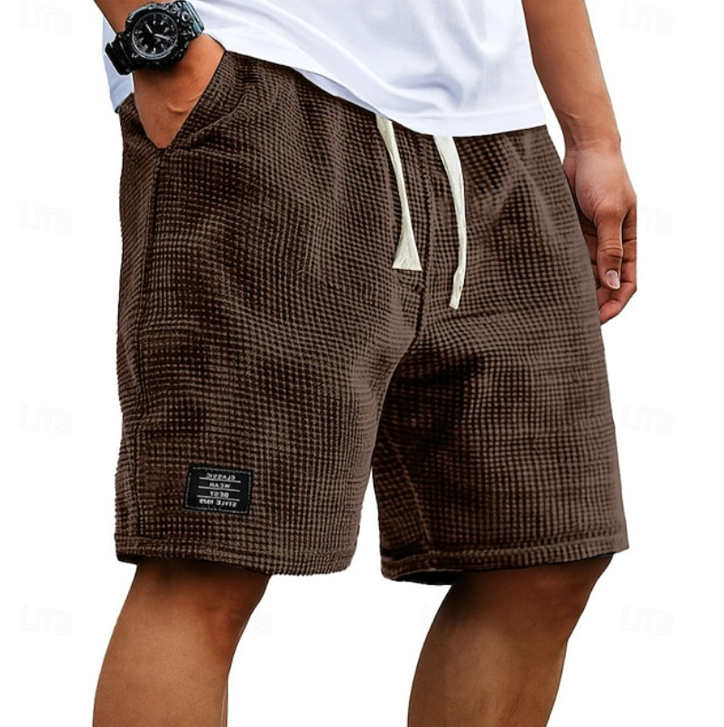 Ronin | Casual Waffle Summer Shorts