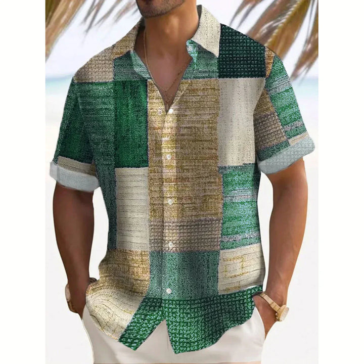 Luca | Patchwork Summer Casual Shirt