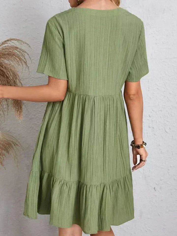 Linda | Flattering Tummy-Control Midi Dress