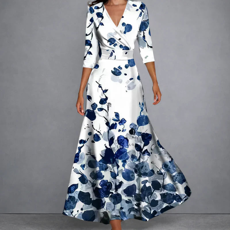 Savannah | Sculpting Floral Maxi Dress