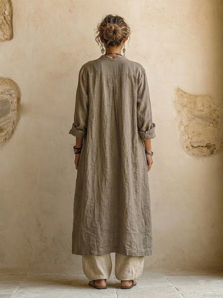Elara | Three-piece Linen Set