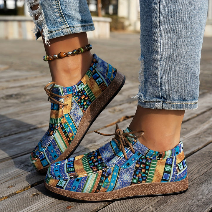 Patience | Colorful Retro Shoes