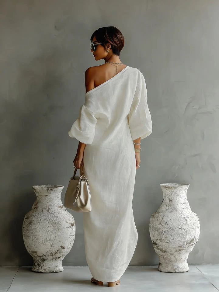 Anastasia | Women's One Shoulder Maxi Dress