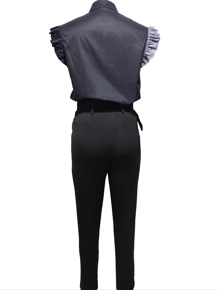 FLORABEL | STYLISH RUFFLE-SLEEVE SET