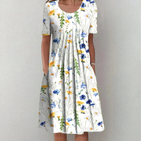 Amber - Robe Midi Élégante