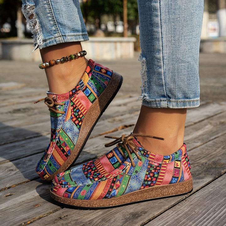 Patience | Colorful Retro Shoes