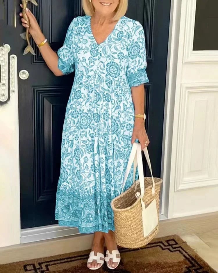 Linda | Elegant Bohemian Dress
