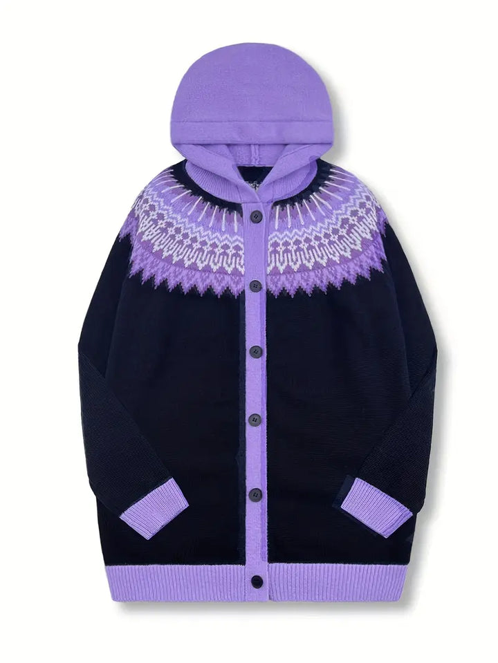 Adeline™ | Casual Hooded Cardigan