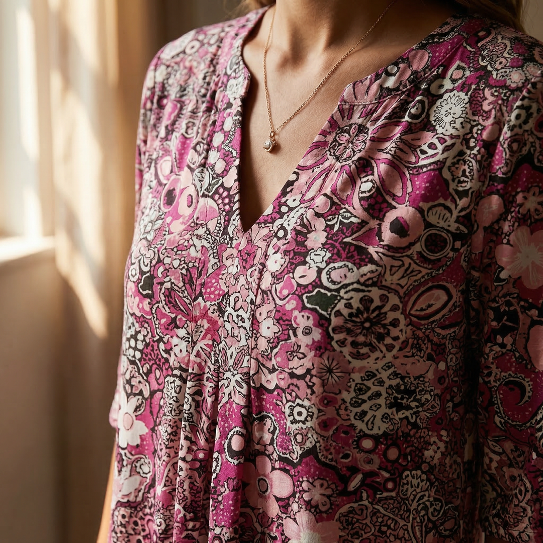 Noéline – Robe d’été fluide élégante