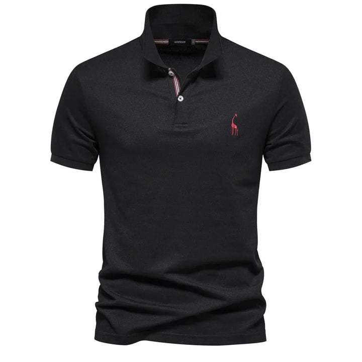 Austin | Men's Short Sleeve Button Polo Shirt