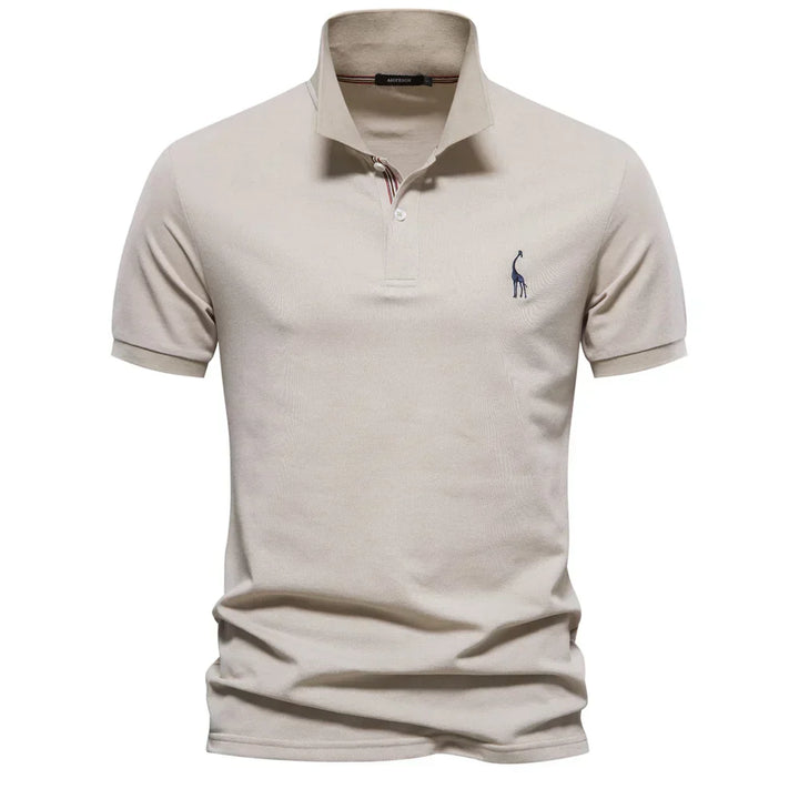 Austin | Men's Short Sleeve Button Polo Shirt