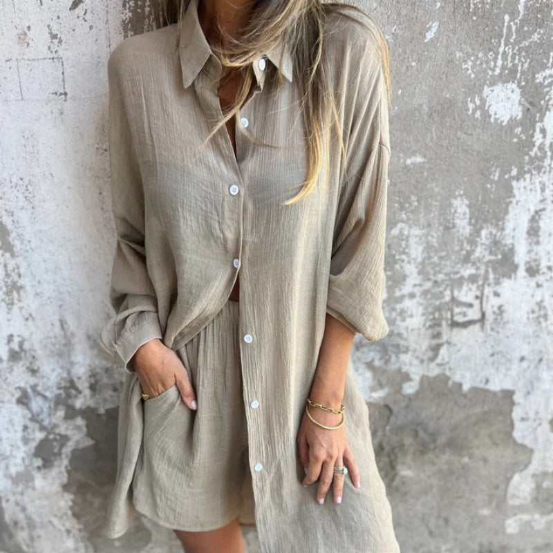 CARMEN | RELAXED POLO SET
