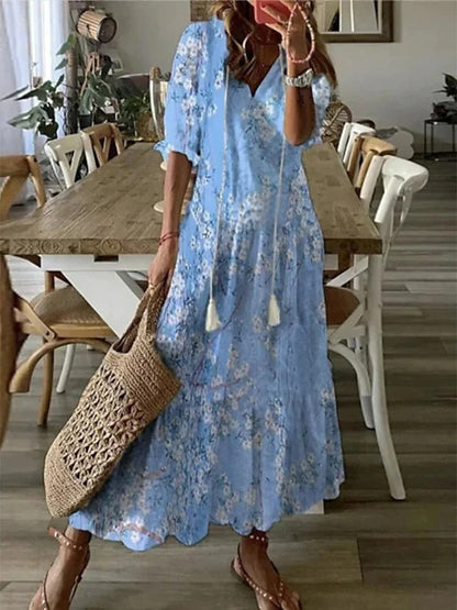 Dianna - Robe Bohémienne Légère