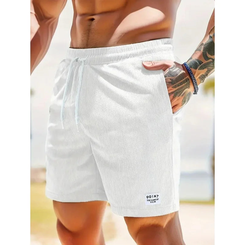 John | Casual Summer Drawstring Shorts